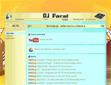 Tablet Screenshot of djfarad.net